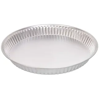 Dr. Oetker Obstkuchenform Ø30cm Classic, Backform für Obsttorten, Kuchenform aus Weißblech, Menge: 1 Stück