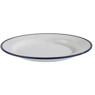 APS Speiseteller Ø 25 cm blau/weiß