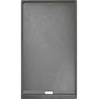 TENNEKER Grillplatte Gussplatte Plancharost Carbon 42,3 x 23,8 cm Gusseisen schw