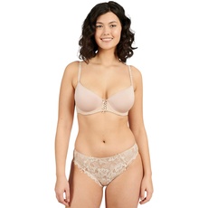 Sans Complexe Damen Taillenslip, Beige (hautfarben), 42 EU