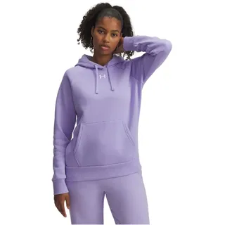 Under Armour Rival Fleece Hoodie Lila/Weiß M