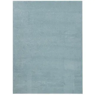 TT Home Flachwebeteppich Türkis 280 x 380 cm , Kunststoff , 280x380 cm , Teppiche und Böden, Teppiche, Flachwebteppiche