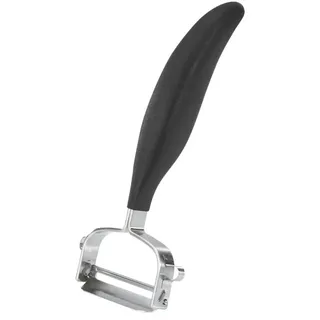 GEFU Sparschäler Universale 15,1 cm Edelstahl Schwarz