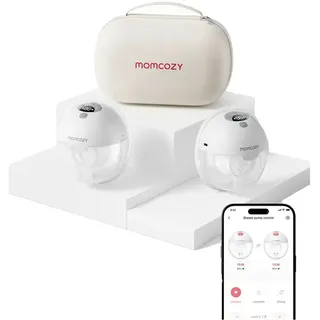 Momcozy Double Portable M5 Smart Elektrische Milchpumpe - Grey - One Size