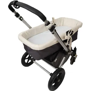 Bezug für Babywanne, hypoallergen und weich, atmungsaktiv, Innenbezug, 100% spanische Herstellung. (Sand Piqué)