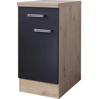 Flex-Well Unterschrank Antigua 40 x 86 x 60 cm Grau