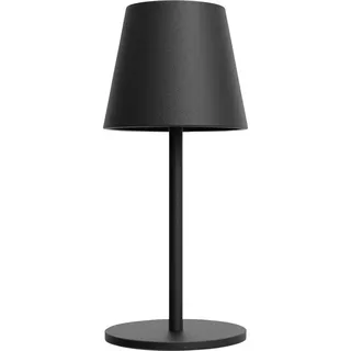 m-e modern-electronics LUNA-80 S 41436 Akku-Tischlampe LED LED fest eingebaut 3W Schwarz