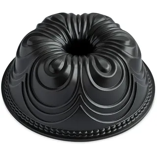 NordicWare Hochwertige Gugelhupfform, Aluminium, Gold, 24,9 x 24,9 x 9,7 cm, 1 Einheiten