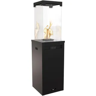 Kratki Terrassenheizer Gas Patio Light Schwarz