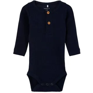 NAME IT Jungen Nbmkab Ls Noos Body, Dark Sapphire, 92 EU