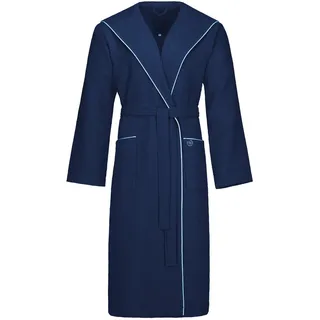 Bugatti Bademantel , Blau , Textil , Uni , male , Made in Austria, Oeko-Tex® Standard 100, Fkt, ISO 9001 , besonders flauschig, hochwertige Qualität , Heimtextilien, Badtextilien, Bademäntel, Bademäntel Herren