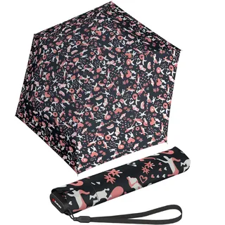 Knirps Taschenschirm US.050 Ultra Light Slim Manual embracing - black