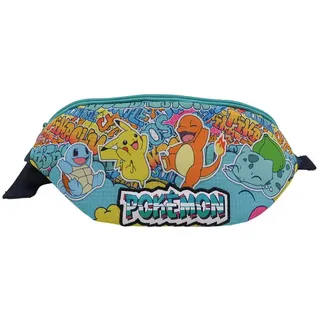 CYPBRANDS Unisex Kinder Cyp Brands-Pokémon Bauchtasche-Urban Colors Umhängetaschen, bunt