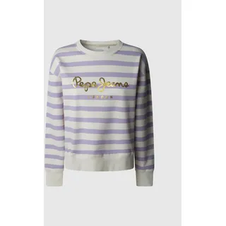 Pepe Jeans ANNA Sweatshirt Gestreift Lila L