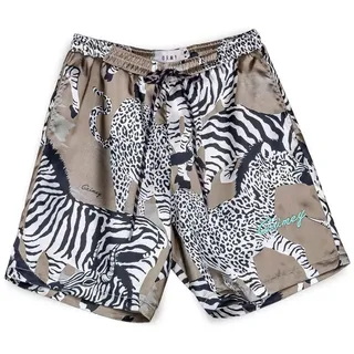 Grimey Animal Satin Kurze Hose - Copper - XL
