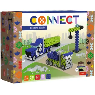 Trefl Baustellen-LKW Spielzeug - Connect Connect -Mix 70%