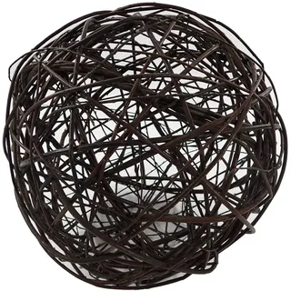 Ogrodzenia Wiklinowe Weidenkugel, 50 cm, Gartenkugeln für Außen & Innen, Dekokugel aus geflochtener Weide in 3 Größen für Garten, Balkon und Terrasse