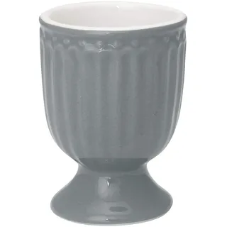GreenGate Eierbecher Alice Grau 6,5 cm Keramik Everyday Geschirr Stone Grey