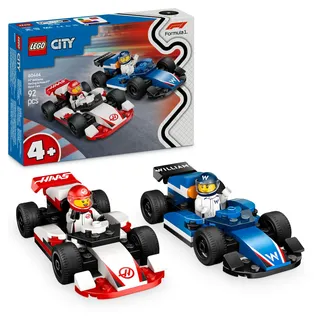 LEGO City F1 Williams Racing und Haas F1 Rennautos 60464