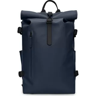 Rains Rolltop - Rucksack L 16" 52 cm (navy) - Blau