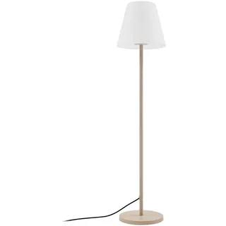 Lucande Stehlampe Terrassenlampe 150 cm, Stehleuchte Terrassenleuchte IP65 Außenleuchte mit Strom 1x E27 ohne Leuchtmittel Gartenlampe Outdoorstehlampe