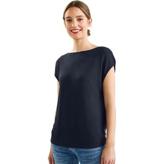 Street One T-Shirt Damen A319577 Deep Blue 40