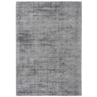 Kayoom Teppich , Anthrazit, Grau , Textil , Uni , rechteckig , 120x170 cm , pflegeleicht , Teppiche und Böden, Teppiche, Moderne Teppiche