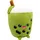 Joy Toy Bubble Tea Kuscheltier 22 Grün/Weiß