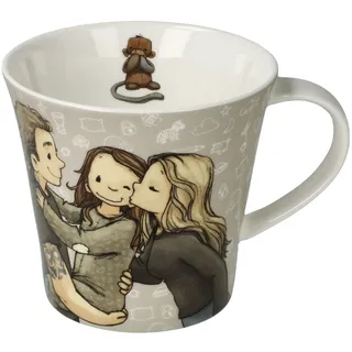 GOEBEL Coffee-/Tea Mug Anouk Familie 0,1 l Bunt