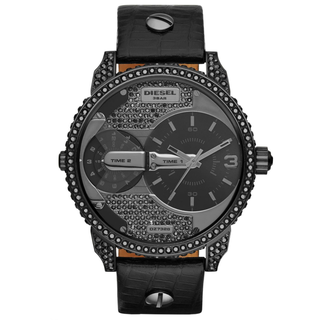 Diesel Mini Daddy Leder 46 mm DZ7328