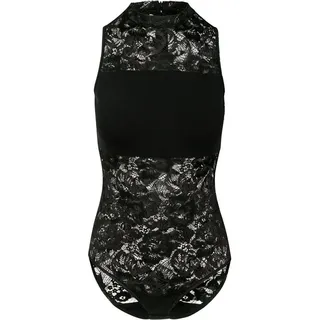 URBAN CLASSICS Ladies Laces Body - schwarz - S