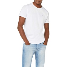 Bild von T-Shirt Herren Kurzarm TJM Original Slim Fit Weiß L