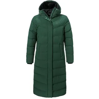 Schöffel Down Coat Style Vindave WMS, Damen Daunenmantel (Dunkelgrün 38