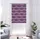 Doppelrollo Welle 60 x 150 cm bordeaux