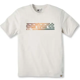 Carhartt Relaxed Fit Lightweight Short-sleeve Logo Graphic T-shirt oat milk (A16) 2XL REG
