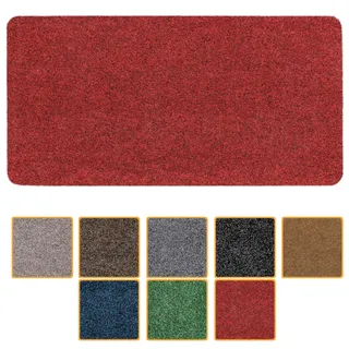 ANRO Fußmatte Schmutzfangmatte Türmatte rutschfest Fußabstreifer abwaschbar robust für Eingang, Haustür, Flur innen & außen Poet Küche, 80 x 40 cm (Rechteckig)