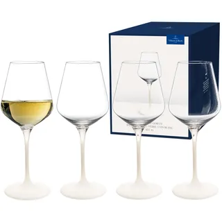 Villeroy & Boch Manufacture Rock Blanc Weißweinglas 0,38 l 4 St.