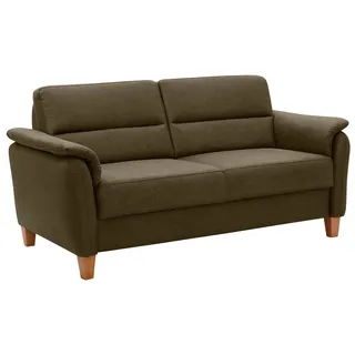 Home Affaire Couch Mikrofaser 3-Sitzer Grün