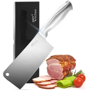 Joeji's Kitchen Hackmesser 17 cm Silber/Weiß