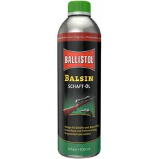 Ballistol Unisex – Erwachsene Waffenpflege BALSIN Schaftöl rotbraun, 500 ml, Rot/Braun, one Size