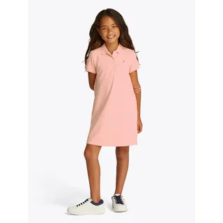 Tommy Hilfiger Polokleid »ESSENTIAL POLO DRESS« in Knielänge, mit Logostickerei