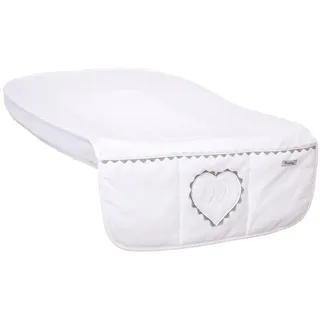 Maison Nougatine Temma Wickelunterlage, Weiß