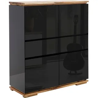 MCA Furniture Highboard CHIARO - schwarz