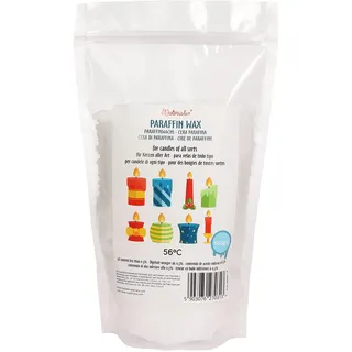 Materialix Paraffinwachs für Kerzen - Verschiedene Größen (0.5kg) - Kerzenwachs, Wachsgranulat pastillen, Kerzenwachs zum gießen