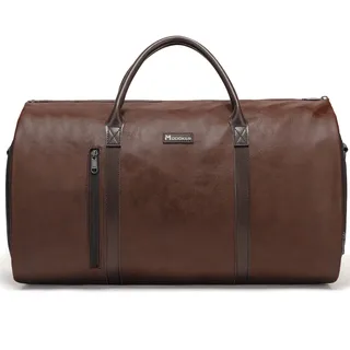 Modoker Wandelbarer 2-in-1 Kleidersack für Reisen,Braun