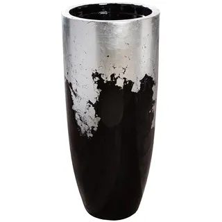 Gilde Übertopf XXL Konus Ø 36 x 80 cm Schwarz