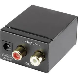 SpeaKa Professional AV Konverter), [Cinch - Toslink, Cinch-Digital] SP-ADC-CTK