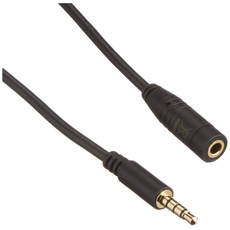 Bild 84666 Audio-Kabel 1 m 3.5mm Schwarz