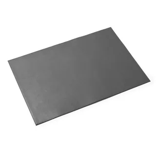 Durable Schreibunterlage aus hochwertigem, soften Leder, 650 x 450 mm, rutschfest, Made in Germany, graphit, 730537