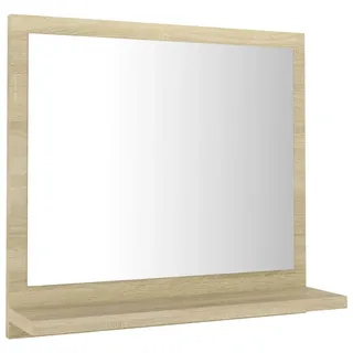vidaXL Badspiegel Sonoma-Eiche 40x10,5x37 cm Holzwerkstoff